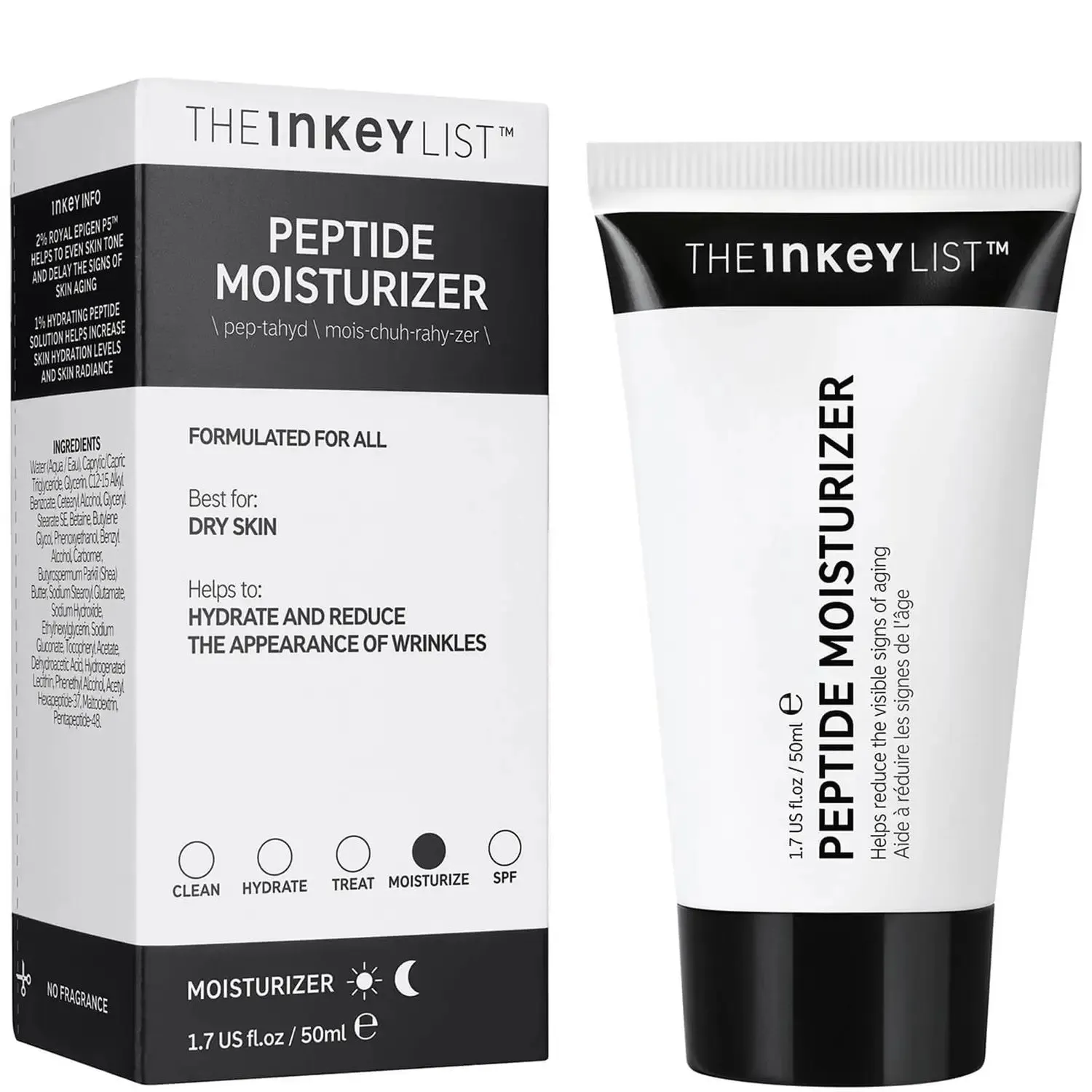 THE INKEY LIST PEPTIDE MOISTURIZER