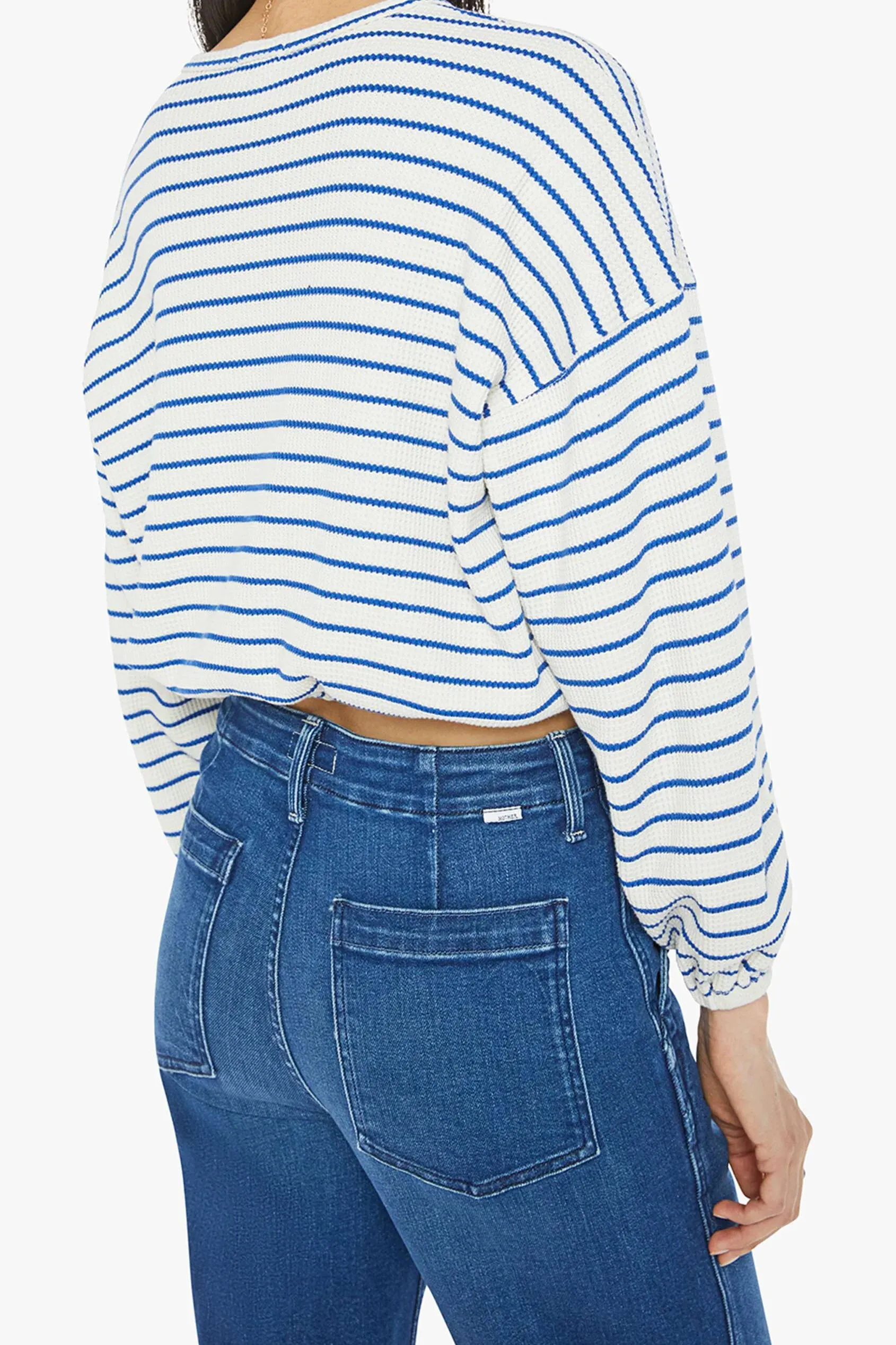 The L/S Swipe Crop