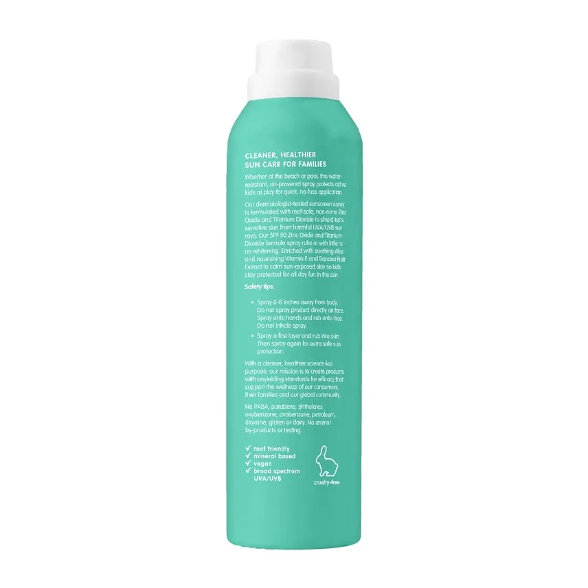 Thinksport Kids All Sheer Mineral Sunscreen Spray Spf 50