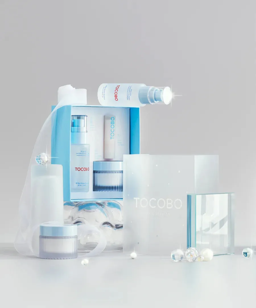 TOCOBO Glow & Moist Trio بكج النضارة من توكوبو