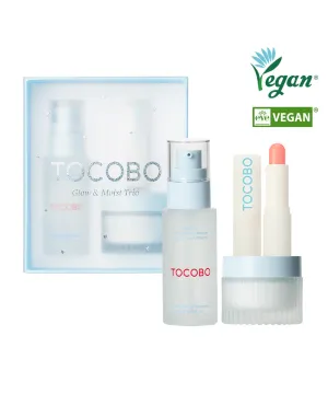 TOCOBO Glow & Moist Trio بكج النضارة من توكوبو
