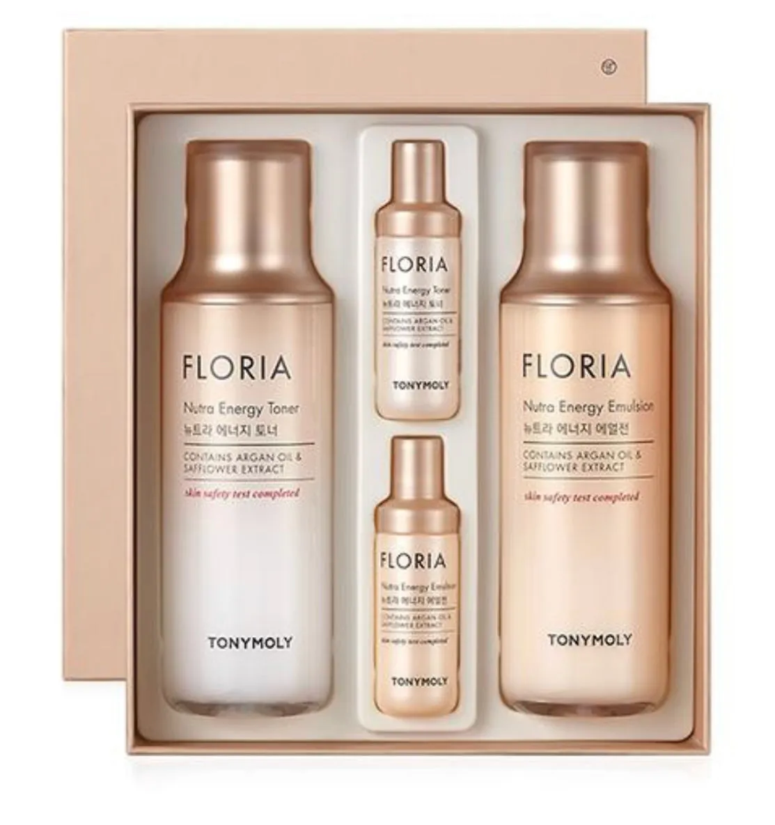 TONYMOLY Floria Nutra Energy Skincare Set 4 pic مجموعة العناية بالبشرة المميزة