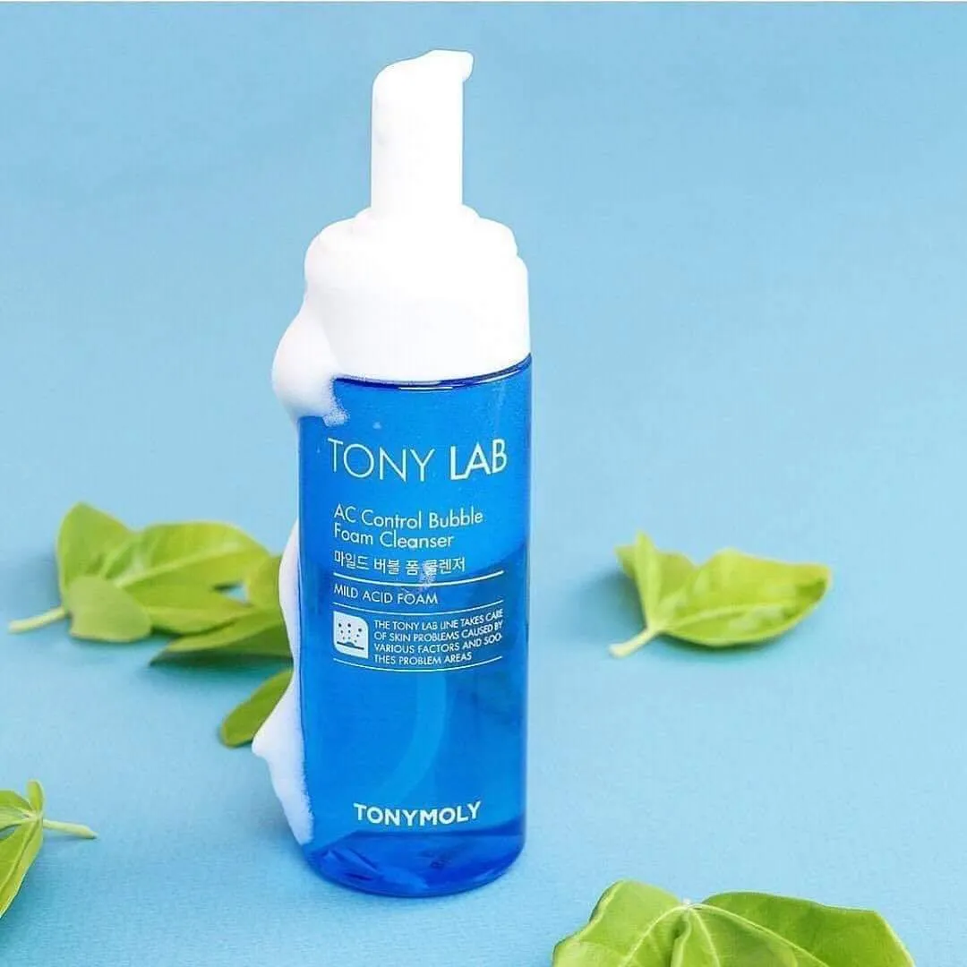TONYMOLY Tony Lab AC Control Bubble Foam Cleanser

غسول رغوي لمكافحة البثور