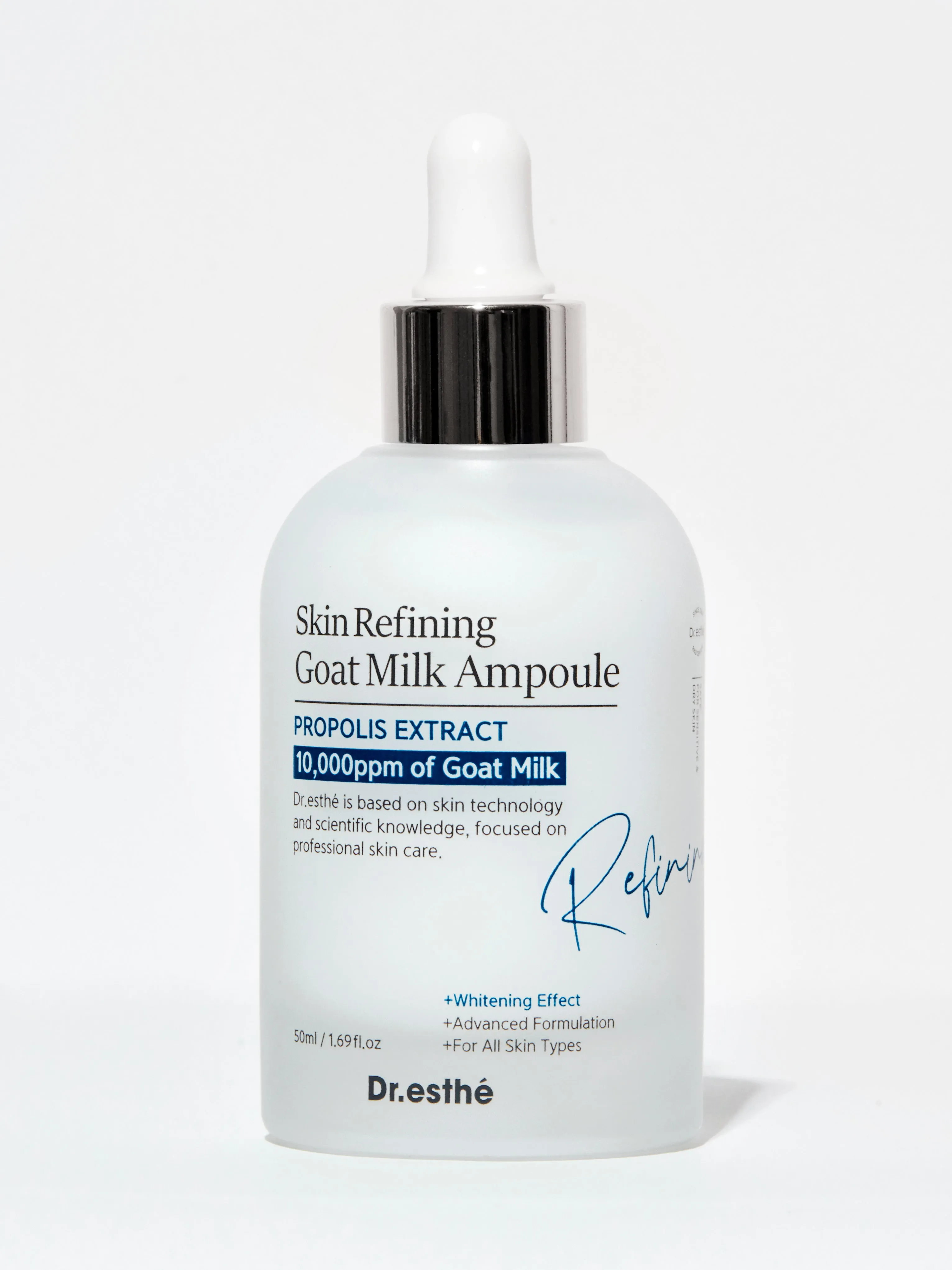 (Upgraded) Skin Refining Goat Milk Ampoule 50mL Retail $90 - Goat Milk Extract, 7 Probiotics