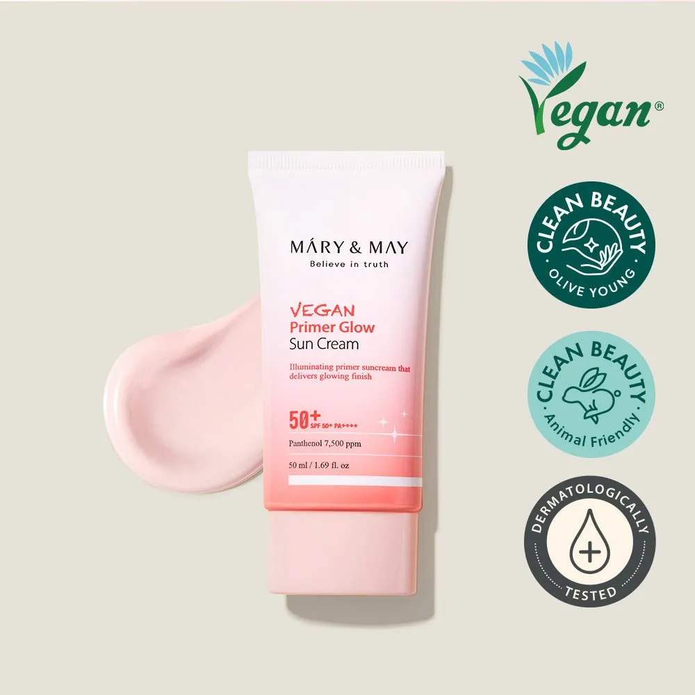 Vegan Primer Glow Sun Cream SPF50  PA     50ml