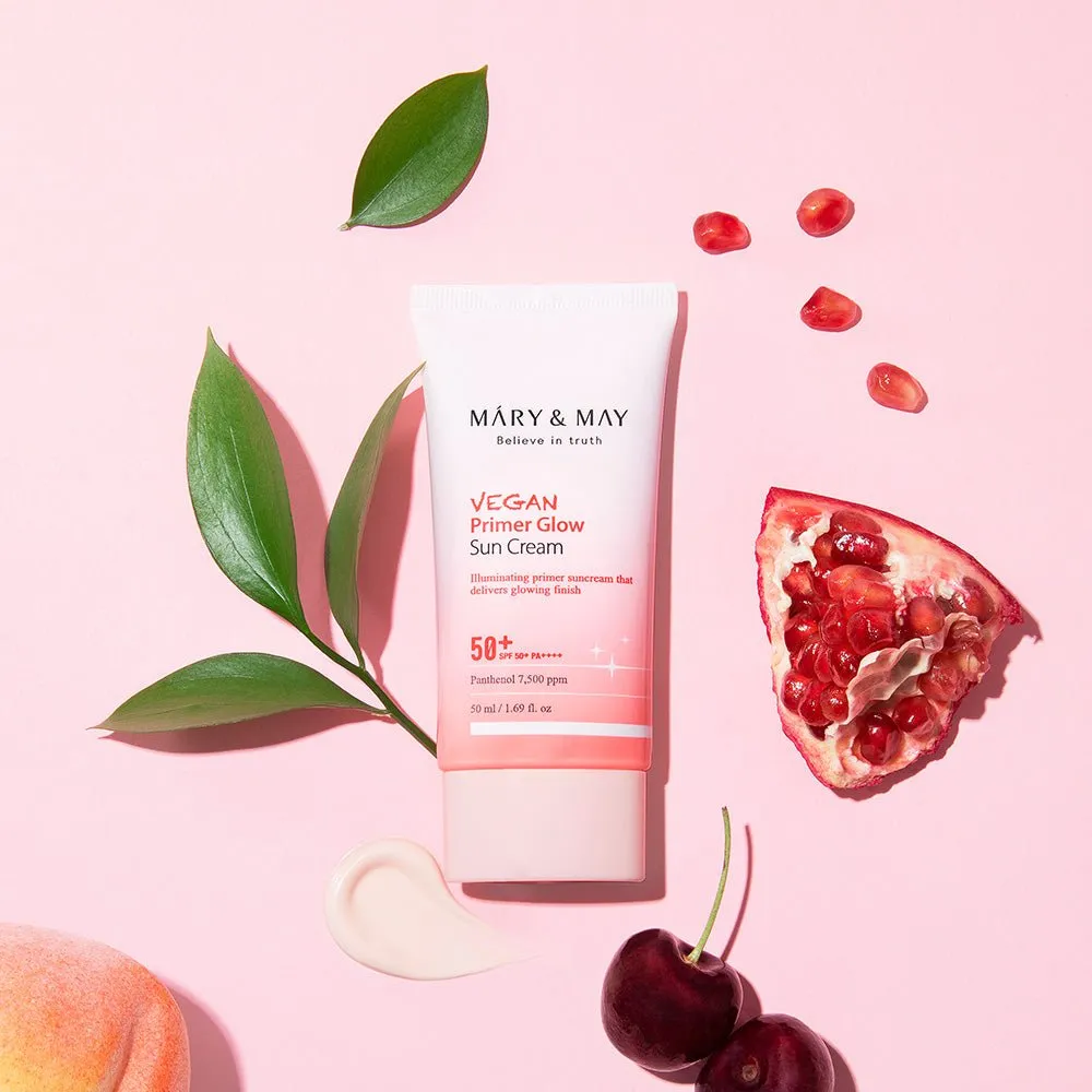 Vegan Primer Glow Sun Cream SPF50  PA     50ml