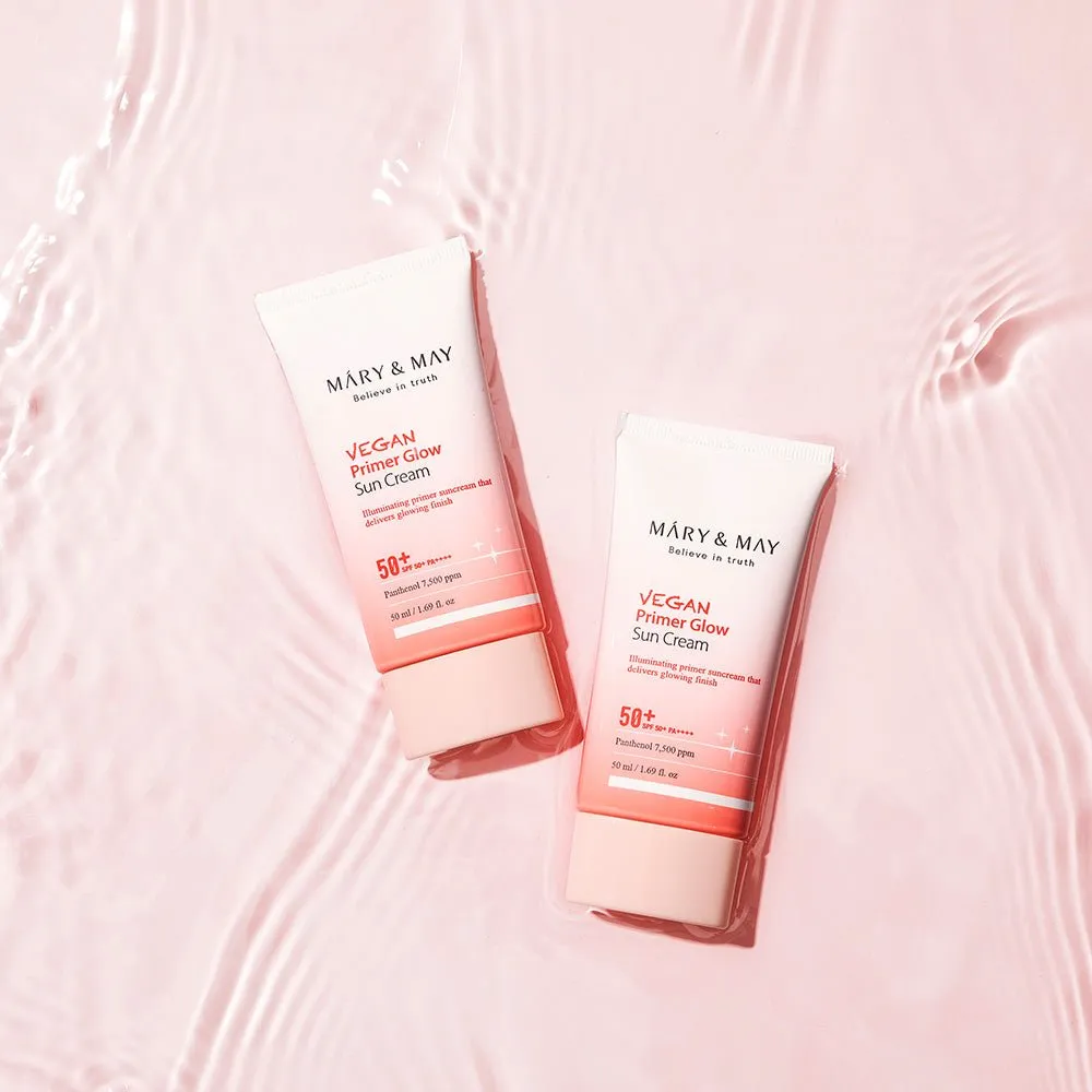 Vegan Primer Glow Sun Cream SPF50  PA     50ml