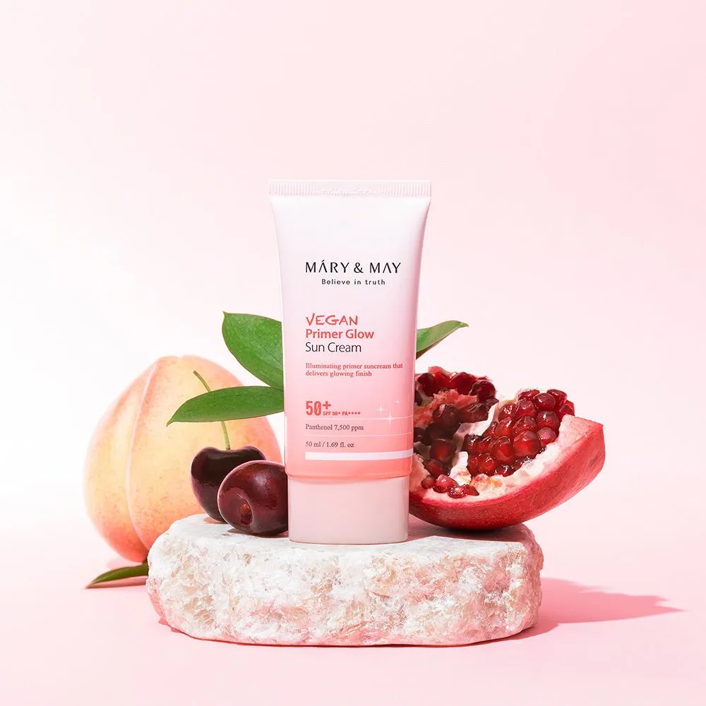 Vegan Primer Glow Sun Cream SPF50  PA     50ml