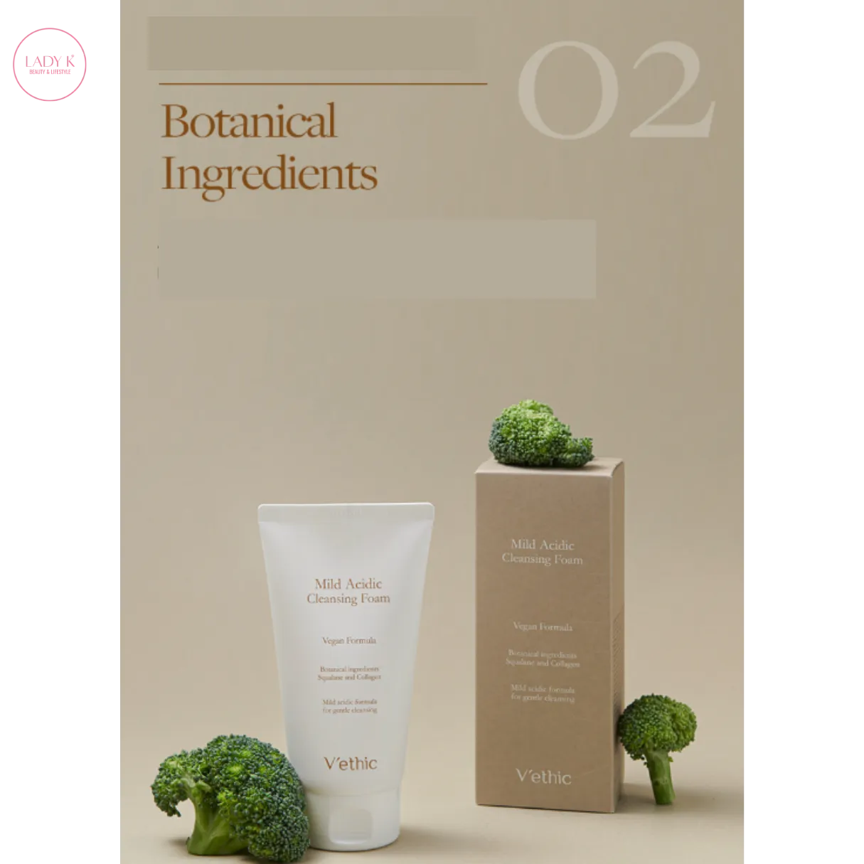 [Vethic] Mild Acidic Cleansing Foam