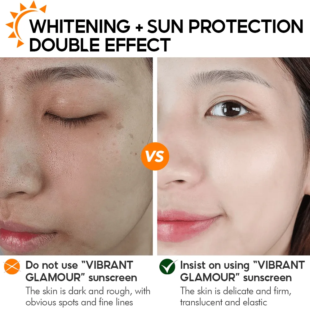 Vibrant Glamour Whitening Sunscreen Cream SPF50  UVA/UVB - 50g