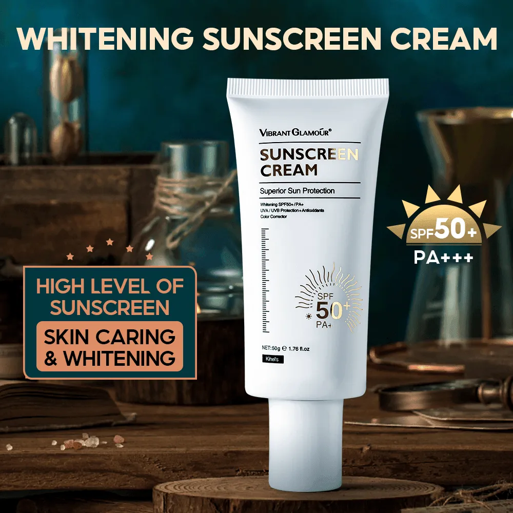 Vibrant Glamour Whitening Sunscreen Cream SPF50  UVA/UVB - 50g