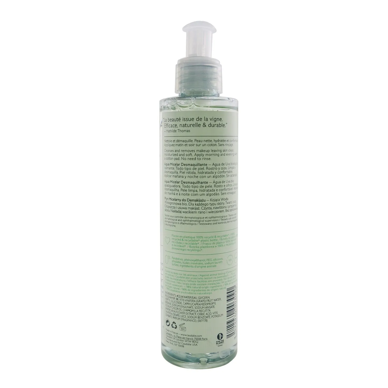 Vinoclean Micellar Cleansing Water (Face & Eyes)