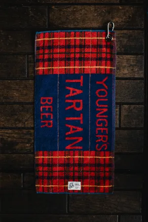 Vintage Youngers Tartan Golf Towel