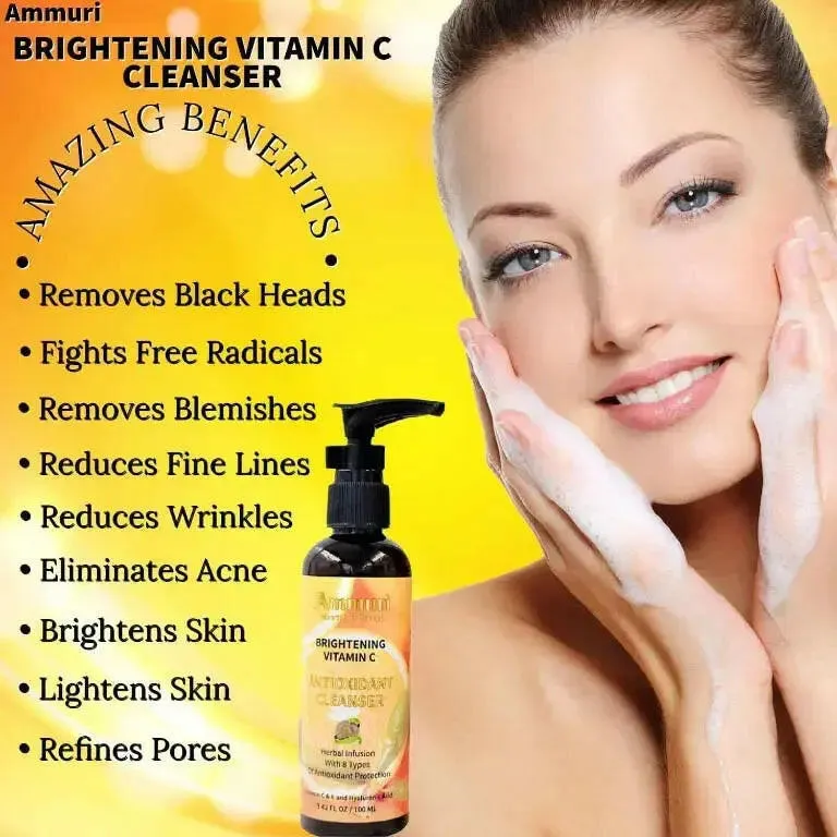 Vitamin C Facial Cleanser Anti Aging - 100 ml