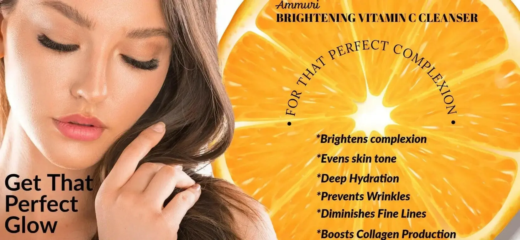 Vitamin C Facial Cleanser Anti Aging - 100 ml