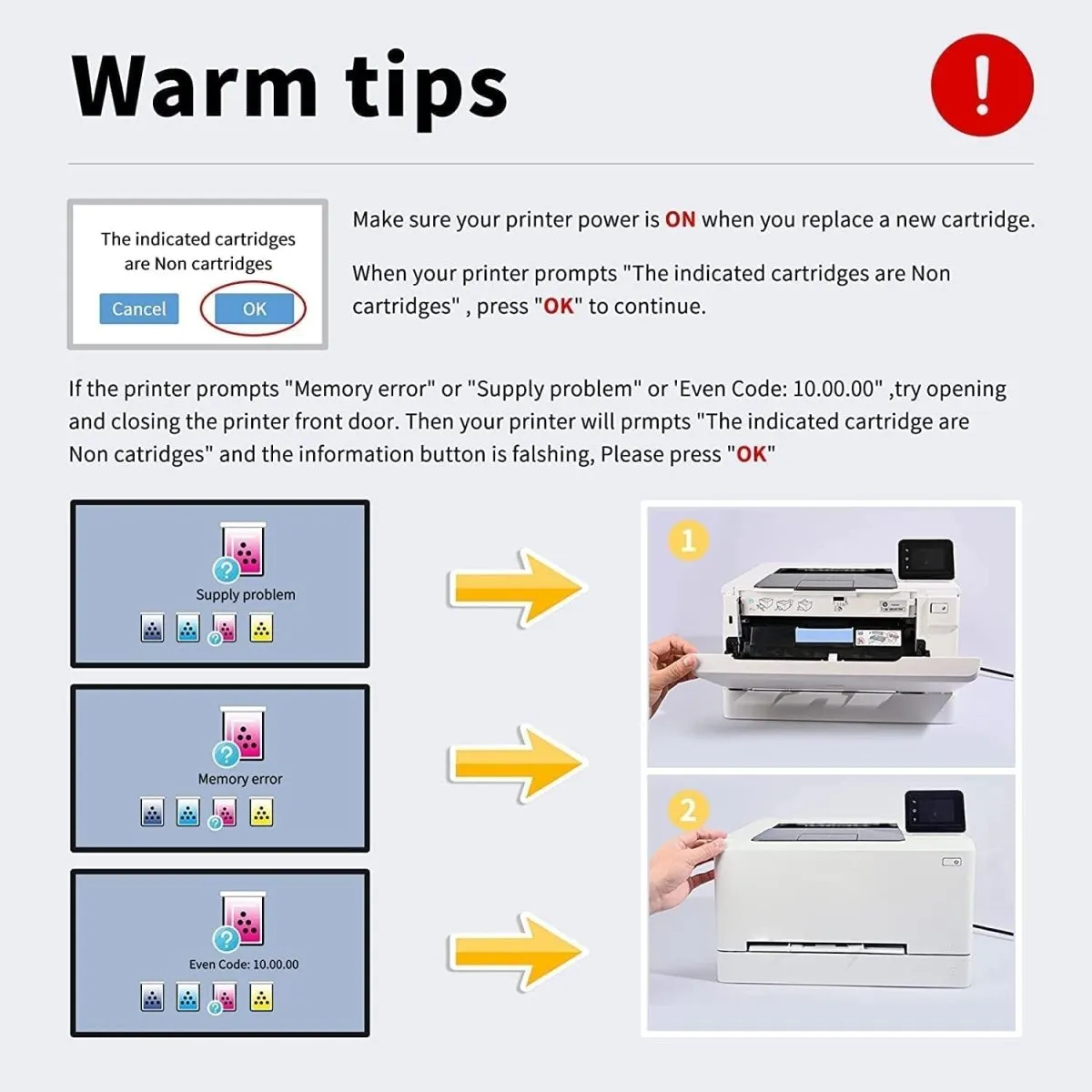 W2113X Compatible HP 206X Magenta Toner Cartridge