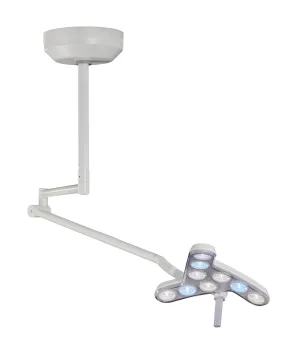Waldmann D16074000, TRIANGO FOKUS LED 100-1 C LED Medical Procedure Light, 100,000 lux, Ceiling Mounted, Dimming, Adj. Light Field