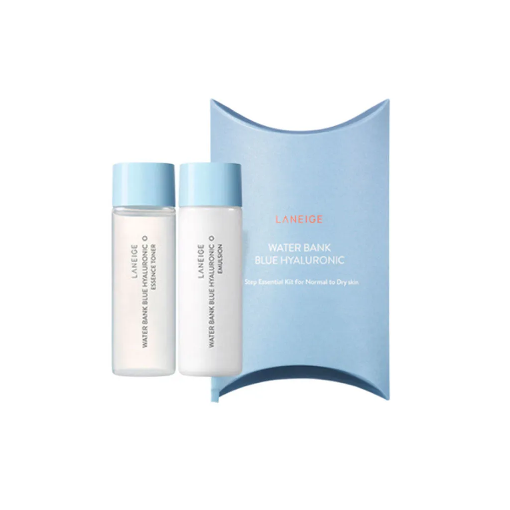 Water Bank Blue Hyaluronic 2 Step Essential Set (For Normal to Dry Skin)