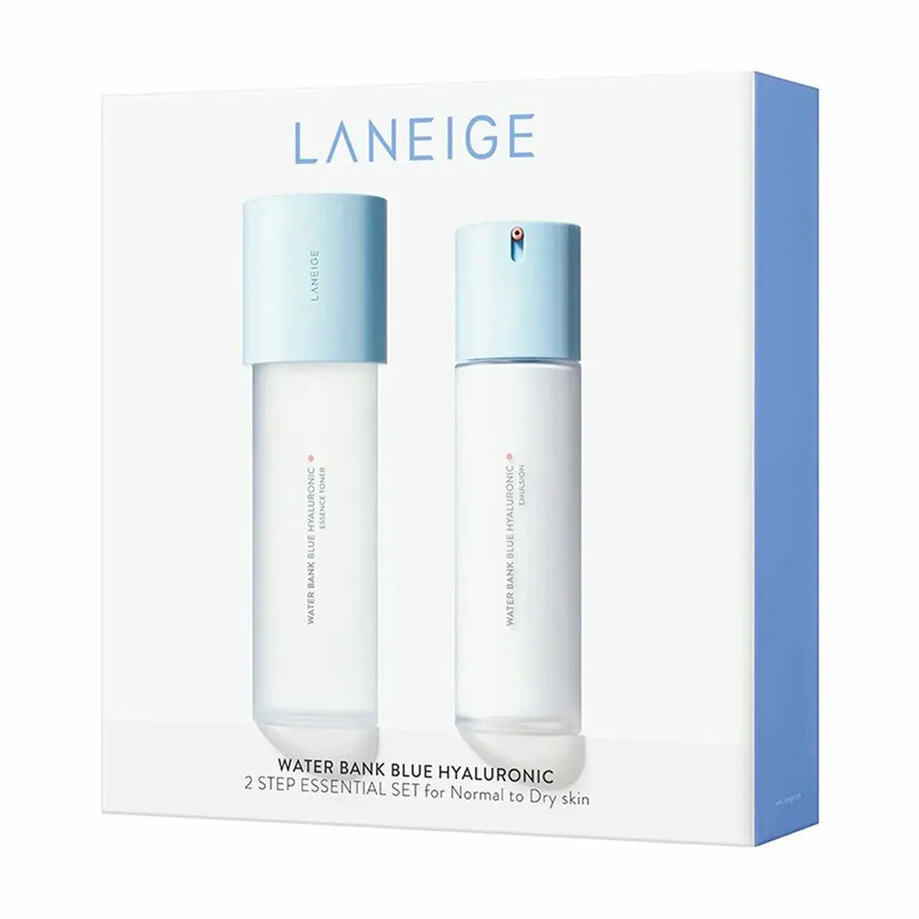 Water Bank Blue Hyaluronic 2 Step Essential Set (For Normal to Dry Skin)