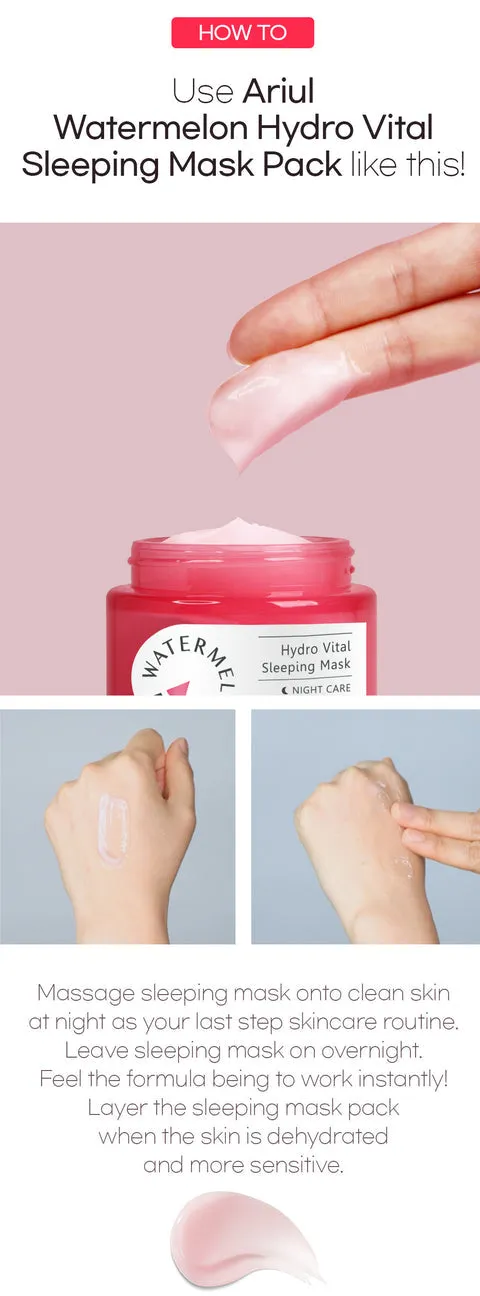 Watermelon Sleeping Mask 80ml