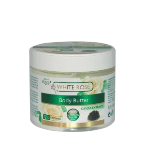 White Rose & Caviar Body Butter-300ml