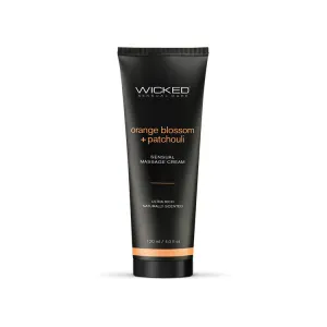 Wicked Orange Blossom   Patchouli Massage Cream