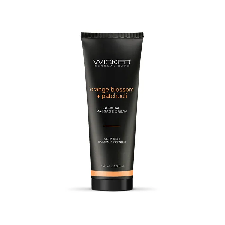 Wicked Orange Blossom   Patchouli Massage Cream
