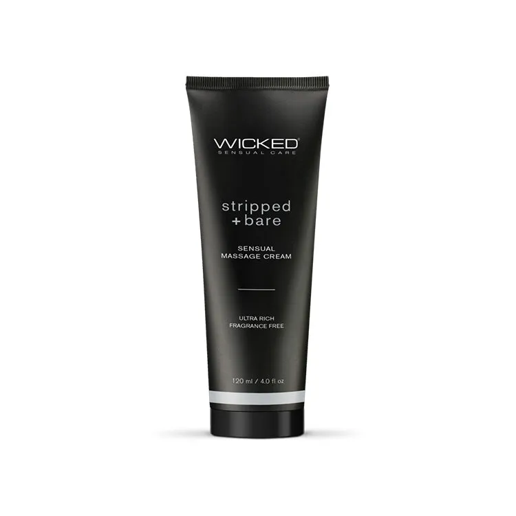 Wicked Stripped   Bare Massage Cream