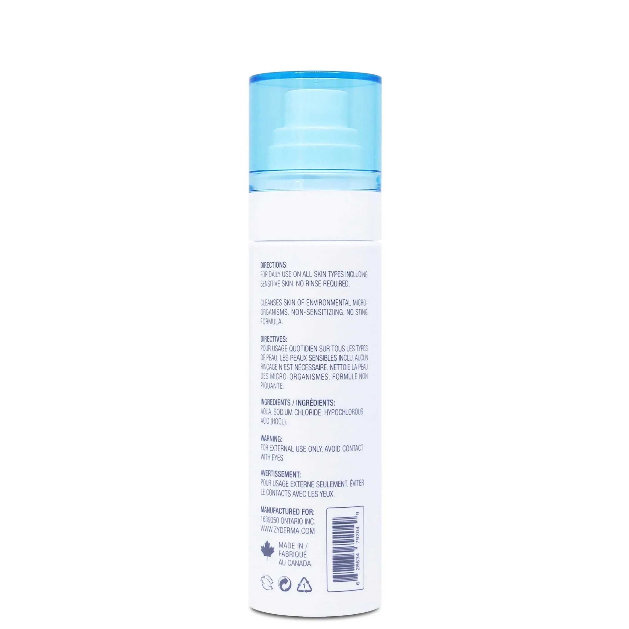 Zyderma Face & Body Mist (HOCl) COMING SOON